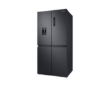 Picture of Samsung 508L Four-Door Refrigerator, Black | RF48A4010B4 (Triple & Metal Cooling)