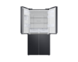 Picture of Samsung 508L Four-Door Refrigerator, Black | RF48A4010B4 (Triple & Metal Cooling)