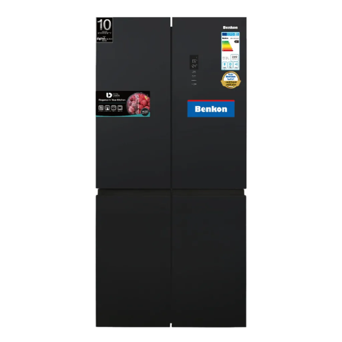 Picture of Benkon 475L 4-Door Multi-Door Refrigerator | Dark Stainless Steel Finish