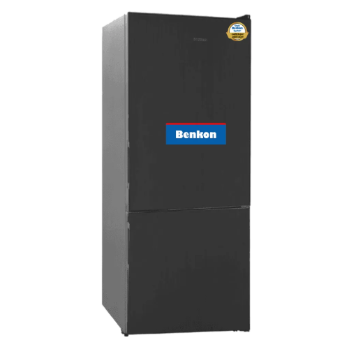 Picture of Benkon 495L French Door Refrigerator | Dark Stainless Steel Finish