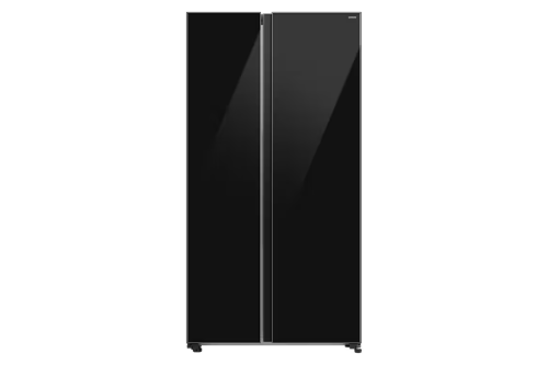 Picture of Samsung Bespoke AI Side-by-Side Refrigerator 654L - Clean Black (RS70F65Q1BLV)