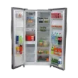 Picture of Midea 548L Side-by-Side Refrigerator - Stainless Steel (MDRS710FGF02)