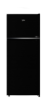 Picture of Beko 367L Top-Mount Refrigerator - Black with Inverter Motor (RDNG491M20BP)
