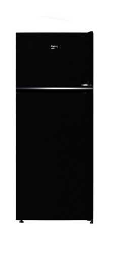 Picture of Beko 367L Top-Mount Refrigerator - Black with Inverter Motor (RDNG491M20BP)