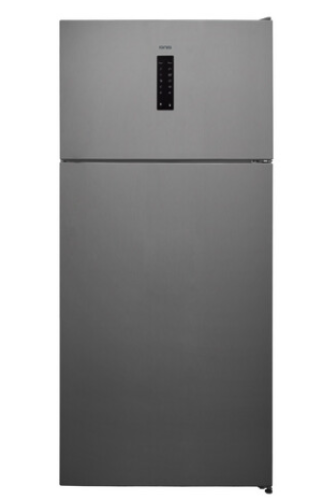 Picture of Ignis 507L Top-Mount Freezer Refrigerator - Steel XL (NFT7500XL)