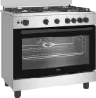 Picture of Beko Gas Cooker 90cm 5 Burners Full Safety – BGGR11125GX