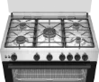 Picture of Beko Gas Cooker 90cm 5 Burners Full Safety – BGGR11125GX