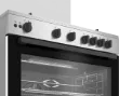 Picture of Beko Gas Cooker 90cm 5 Burners Full Safety – BGGR11125GX