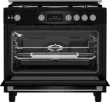 Picture of Beko Gas Cooker 90cm 5 Burners Black – BGGR11225GBX