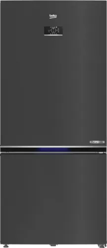 Picture of Beko Bottom Freezer Refrigerator - 570L, Inverter Compressor, No Frost, Digital Display, Prepainted Dark Inox