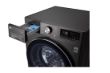 Picture of LG Washer Dryer 10.5/7 kg AI DD TurboWash 360 Black Steel – F4V9RCP2E.SBLPEL