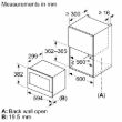 Picture of Bosch Serie 8 Built-in Microwave 21 L – BFL7221B1