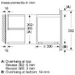 Picture of Bosch Serie 8 Built-in Microwave 21 L – BEL634GS1