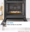 Picture of Bosch Serie 8 / AccentLine Built-in Steam Oven 71 L – HSG958DB1S