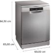 Picture of Bosch Serie 8 Freestanding Dishwasher 13 place settings – SMS8ZDI86Q