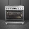 Picture of Smeg Cooker with Gas Hob and Electric Oven – C9GMX2