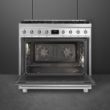 Picture of Smeg Cooker with Gas Hob and Electric Oven – C9GMX2
