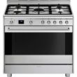 Picture of Smeg Cooker with Gas Hob and Electric Oven – SSA91MAX2
