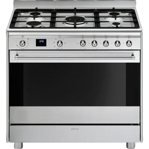 Picture of Smeg Cooker with Gas Hob and Electric Oven – SSA91MAX2