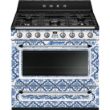 Picture of Smeg Cooker with Gas Hob and Electric Oven – TR90DGME9