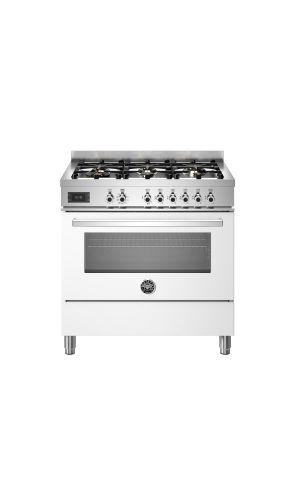 Picture of Bertazzoni Cooker 90 cm with 6 Gas Burners and Electric Oven – PRO96L1E