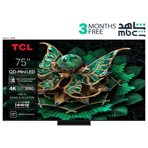 Picture of TCL 75" QD-Mini LED 4K Google TV – 75C7K