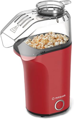 Picture of Nutricook Hot Air Popcorn Maker – 1200W – Red – NC-PM150R