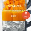 Picture of Panasonic Cooking Blender – 1100W – 1.75L Glass Jar – 10 Auto Programs – MX-HG6401ATZ