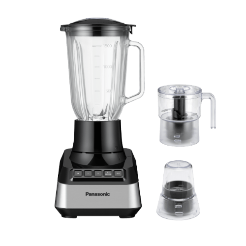 Picture of Panasonic Blender with Chopper & Mill – 800W – 2L Glass Jar – MX-MG54C1
