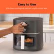 Picture of Nutricook Essentials Classic Vision Air Fryer – 5.2L – Manual – NC‑AFE152M‑G