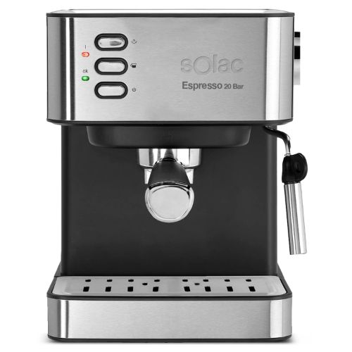 Picture of Solac Espresso Coffee Maker 20 Bar – Stainless Steel – CE4481