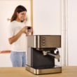 Picture of Solac Espresso Coffee Maker 20 Bar – Stainless Steel – CE4481