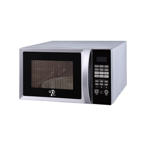 Picture of SP Tech Microwave 36L 1000W with Grill – Black with silver accents – MW-42SGS