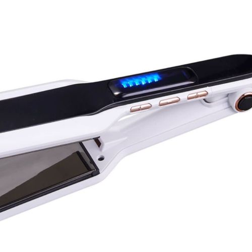 Picture of SP Tech Wide Ceramic Hair Straightener – White – SPHS-705WL