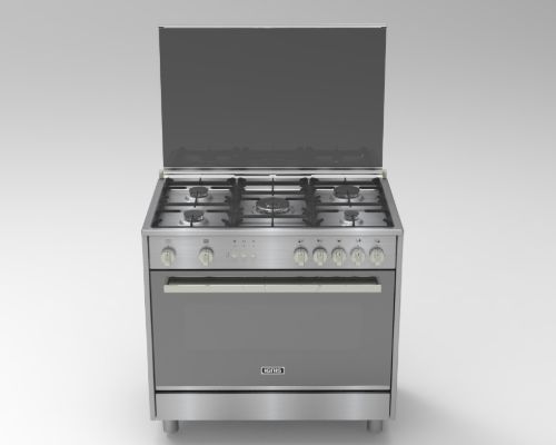 Picture of Ignis Gas Cooker 90 cm – 2 Fans, Stainless Steel – G 1961 MX F2 CE