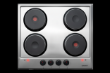 Picture of Schubert Built-In Electric Hotplate Hob 60cm Stainless Steel – OMEGA A6040 I