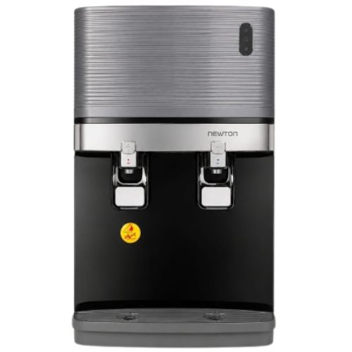 Picture of Newton Compact Tabletop Water Cooler – Top Loading – Hot & Cold – Silver/Chrome – W5556T