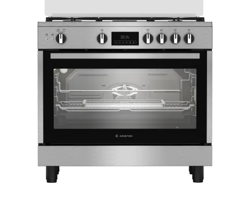 صورة طباخ غاز أريستون – 90 سم – 5 شعلات – AirFryer – ARR9 GGF 33229 XNA