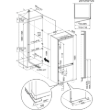 Picture of AEG 376L Built-In Fridge Freezer No Frost Maxi Space – NSC7T751ES