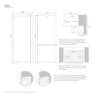 Picture of Electrolux Bottom Freezer Refrigerator – 371 L – EBE4302C-B