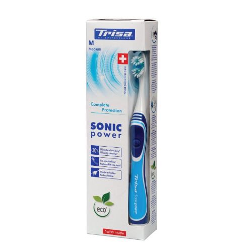صورة فرشاة أسنان كهربائية تريزا Sonicpower Complete Protection – متوسطة – قابلة للشحن