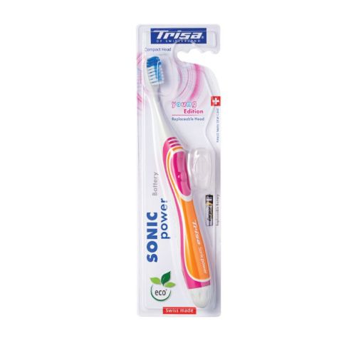 Picture of Trisa Kids Electric Toothbrush – Sonicpower Battery Young Edition – Soft