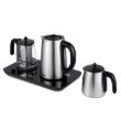 Picture of Trisa Tea Maker Set – Tea Time Party – Kettle 1.7L + Warming Plate + Glass Teapot