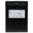 Picture of National Electric 6-Program 2-Basket Dishwasher, 12 Place Settings, Black