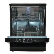 Picture of National Electric Dishwasher – 6 Programs – 12 Place Settings – A++ – Black – 7522Bm