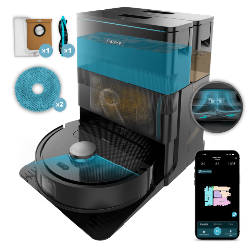 Picture of Cecotec Conga X50 Robot Vacuum and Mop – 15000Pa – 114480