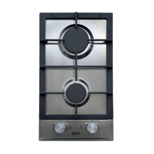 Picture of Newton 30cm 2-Burner Built-in Gas Hob, Metal Knobs