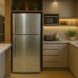 Picture of Newton Top-Mount Refrigerator – 650L – No-Frost – Stainless Steel – 848FSm