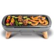 Picture of Tefal Plancha Saveur Gourmet Electric Grill – 2400 W – Titanium Force Coating – CB658P27