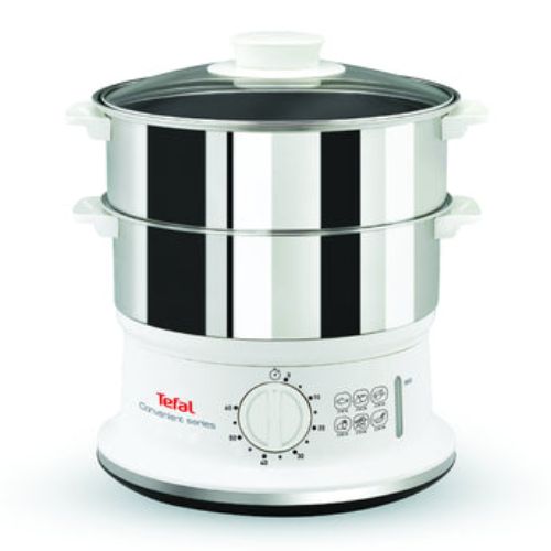 Picture of Tefal Convenient Series Steam Cooker – 2 Bowls – Stainless Steel – VC145130